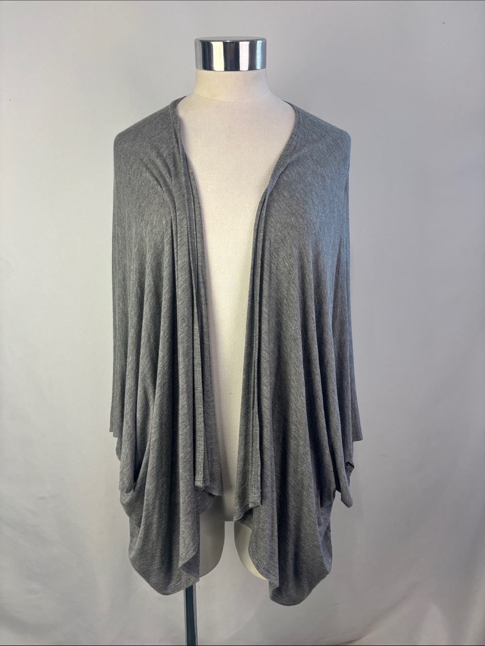 GYPSY WARRIOR GRAY INDIAN HEAD CARDIGAN